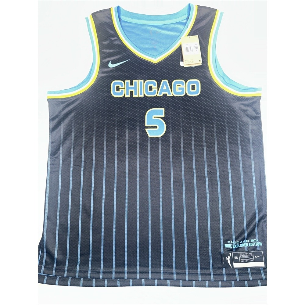 BRAND NEW L NIKE ANGEL REESE CHICAGO SKY #5 JERSEY!!!